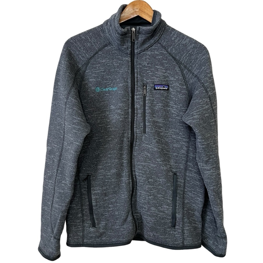 Patagonia M’s Better Sweater Grey Jacket Mens Size Medium